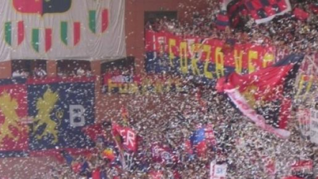 La Gradinata Nord, cuore del tifo genoano