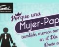 #MujeresPapás, la tendencia que rompe el esquema en el Día del Padre