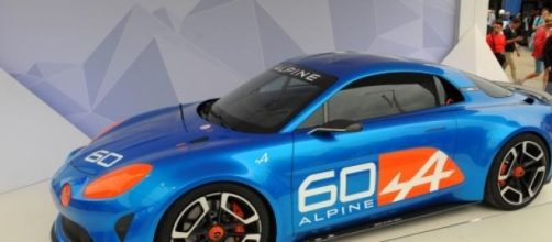 Alpine Celebration en exposici&oacute;n en Le Mans.