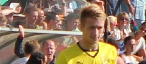 Marco Reus con el Borussia Dortmund