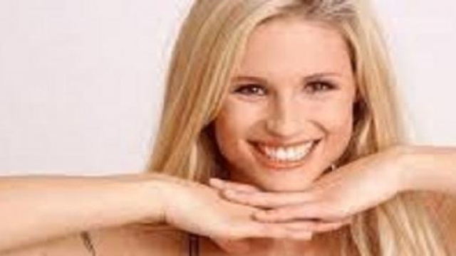 La show girl Michelle Hunziker.