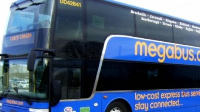 Un pullman della compagnia Megabus