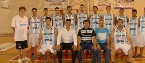 "Los Topos" selecci&oacute;n Argentina basquet  de sordos