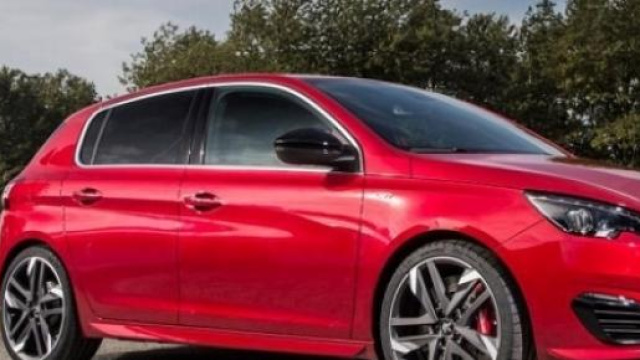 Anteriore della nuova Peugeot 308 GTI