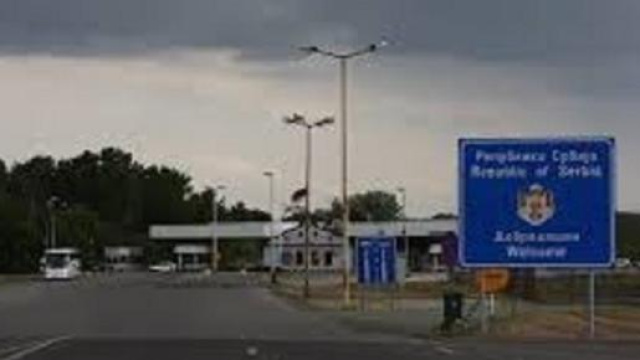 Confine tra Ungheria e Serbia.