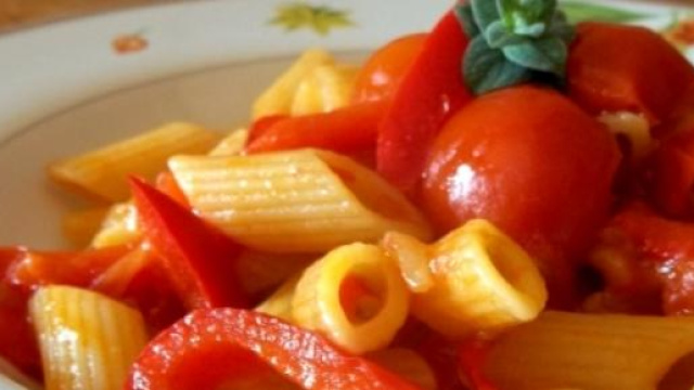 Le pennette con i peperoni