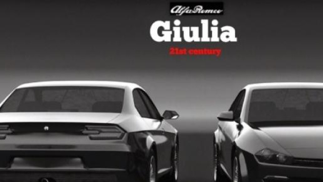 Un'immagine della nuova Alfa Romeo Giulia