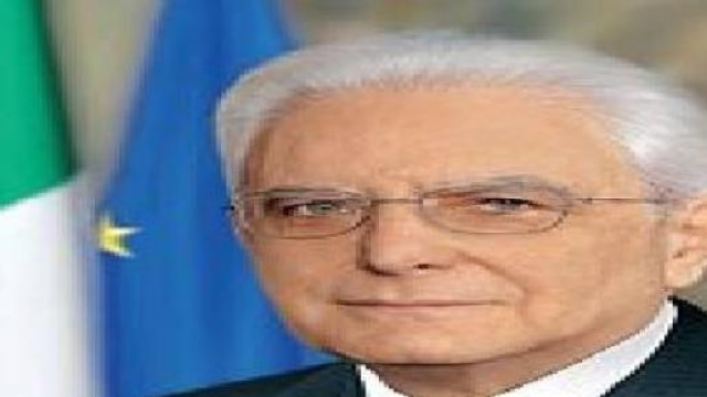 Il Presidente della Repubblica Sergio Mattarella