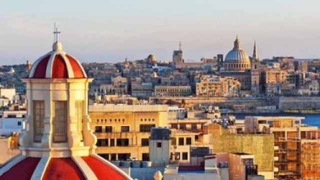 Panorama dell'isola di Malta