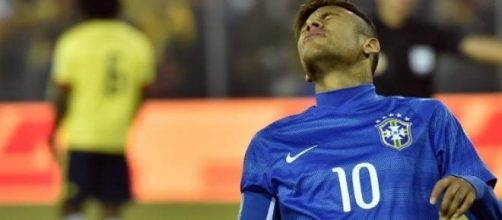 Game over para Neymar (Cr&eacute;dito: NELSON ALMEIDA)