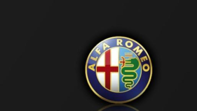 Il logo ufficiale dell'Alfa Romeo