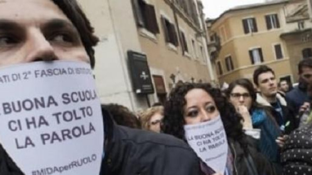 Riforma scuola 2015: il bavaglio di Renzi