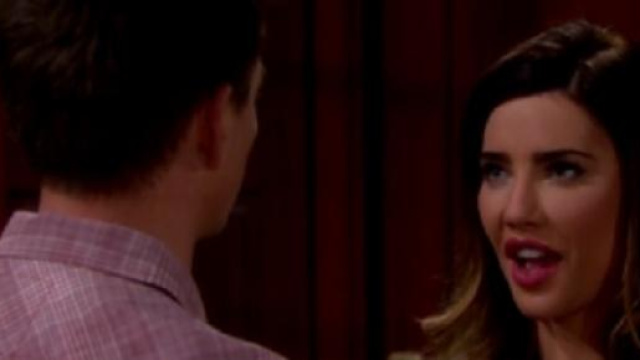 Secondo bacio tra Steffy e Wyatt