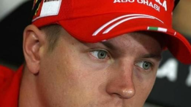 Kimi Raikkonen triste per i suoi risultati