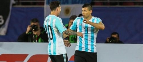 Messi y Ag&uuml;ero, los mejores argentinos