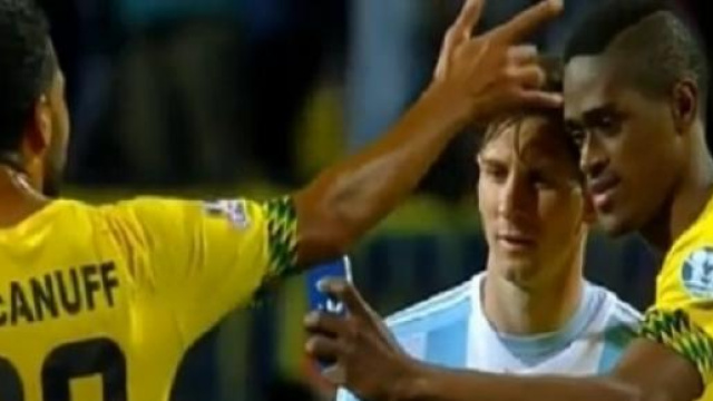 Copa America 2015, selfie con Messi
