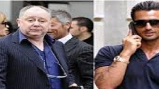 L'ex agente dei vip Lele Mora e Fabrizio Corona