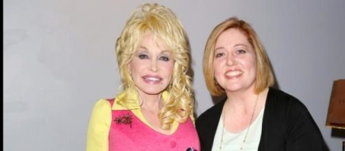 Dolly Parton and Dyane Smokorowski.