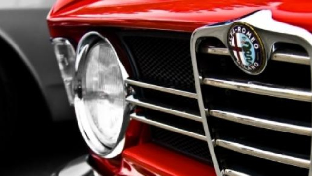 Il classico logo dell'Alfa Romeo