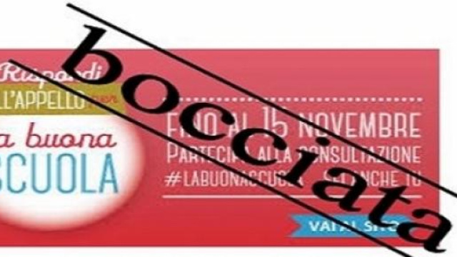 Respingiamo la riforma Renzi Giannini insieme