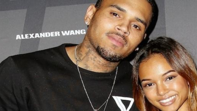Chris Brown et son ex Karrueche Tran.