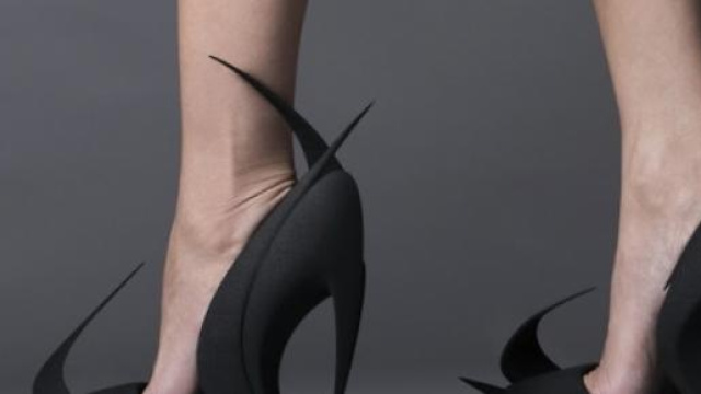 Le scarpe dell'architetto Zaha Hadid