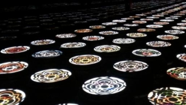 Piatti informatici nel padiglione della Corea