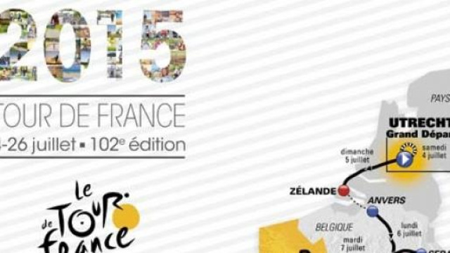 Tour de France 2015, percorso e tappe
