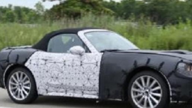 Fiat 124 spider, arrivano le prime foto spia 
