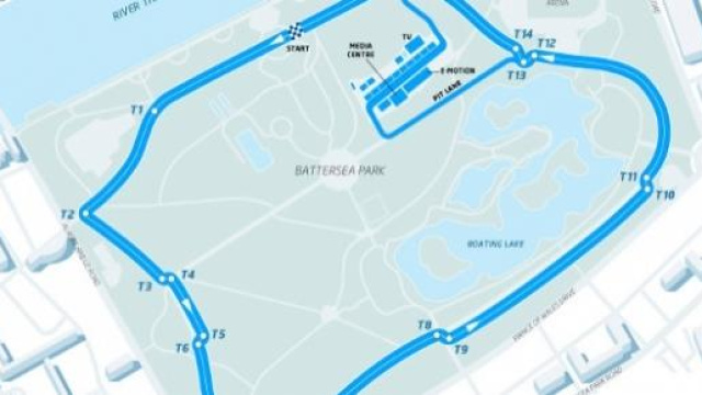 Il circuito cittadino di Battersea Park, Londra