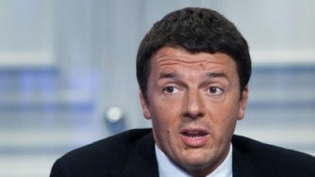 Il Presidente del Consiglio Matteo Renzi