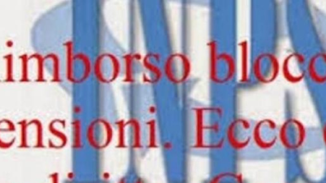 Rimborso Pensioni anche per gli eredi