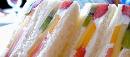 Los sandwiches frutales son muy populares en Jap&oacute;n