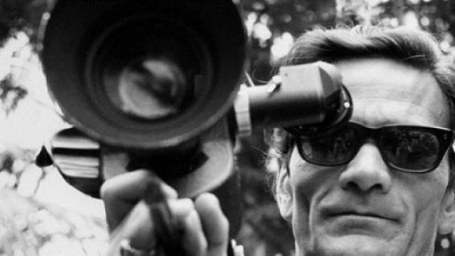 Pier Paolo Pasolini, poeta e regista.