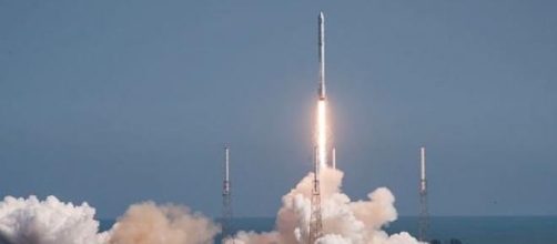 El despegue del cohete Falcon 9.