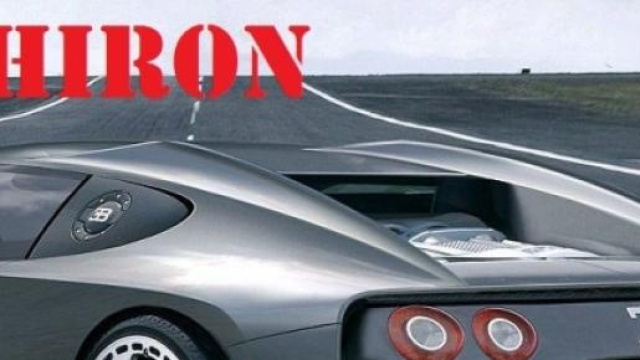 Nuova Bugatti Chiron, erede della Veyron