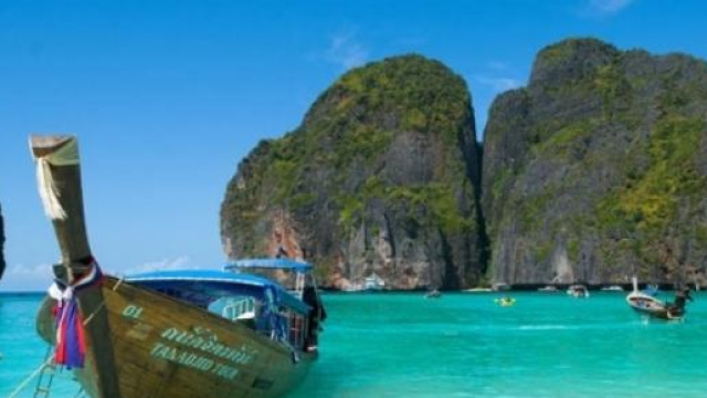 Una incantevole spiaggia della Thailandia