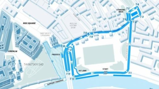 Il circuito cittadino di Mosca