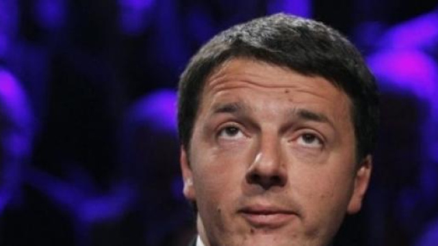 Il leader del Pd, Matteo Renzi