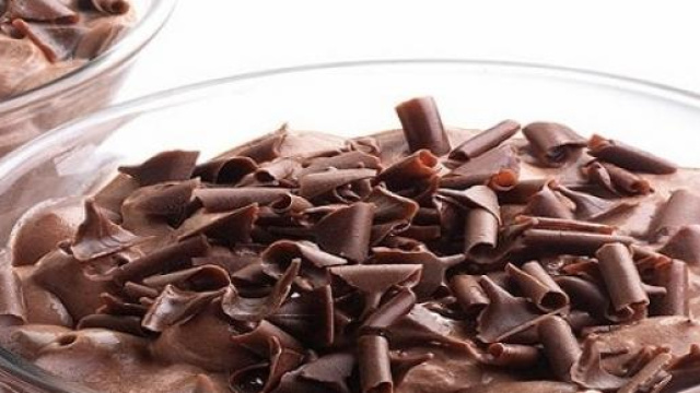 La mousse al cioccolato,ideale per un goloso pasto