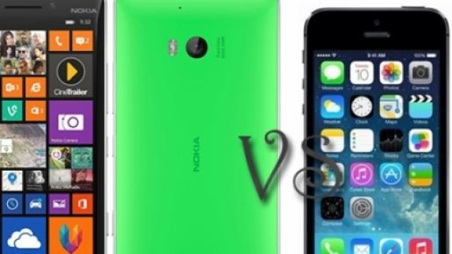 Nokia Lumia 930 vs Apple iPhone 5S