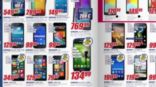 Tante offerte presenti anche sui volantini