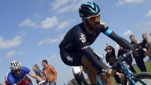 Bradley Wiggins, l'ultima su strada alla Roubaix