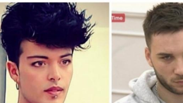 I due cantanti finalisti, Stash e Mattia Briga.