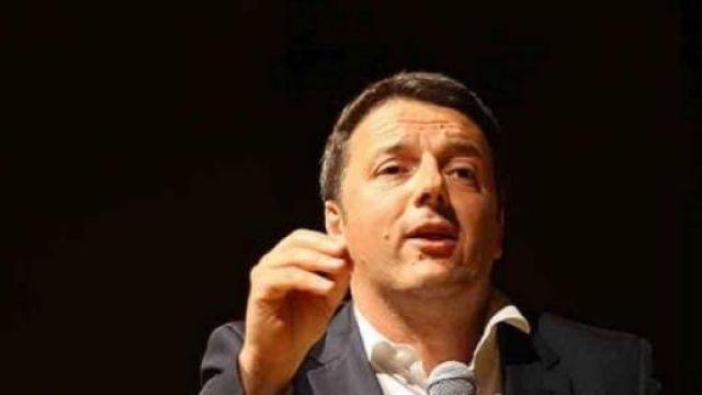 Il presidente del Consiglio Matteo Renzi
