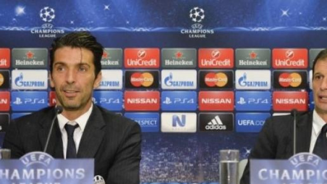 Juventus, la conferenza stampa di Allegri e Buffon