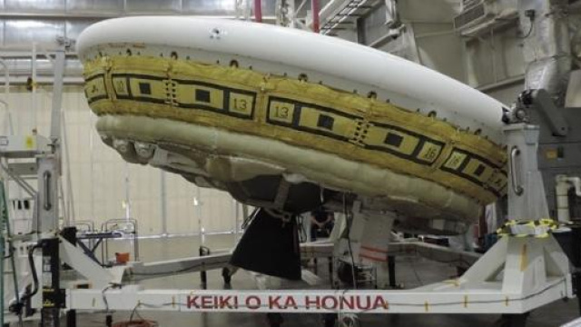 LDSD ha la forma di un disco volante