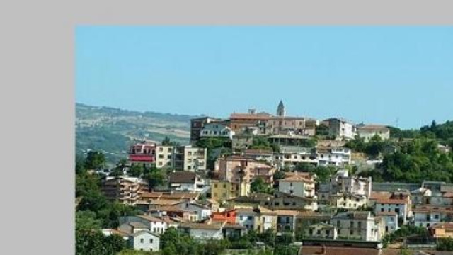 Panorama di Ponte provincia di Benevento