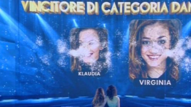 Virginia vincitrice danza (foto canale 5)