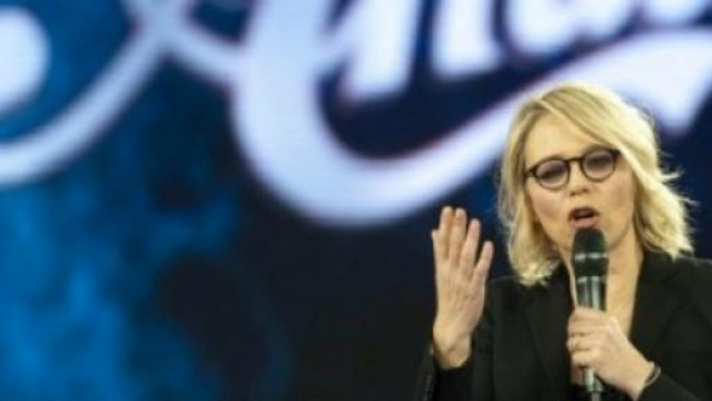 Maria De Filippi durante una puntata